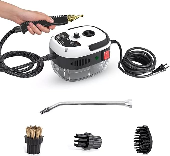Handheld Steam Cleaner 2500W 3BAR High Pressure High Temperature Fast Heating Steam Cleaner 110V for Air Conditioner Kitchen Furniture