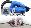 1200w Electric Grout Removal Tool Tile Grout Remover Machine with Automatic Water Blower Device Tile Grout Remover Machine DIY Electric Grout Removal Tool for Tile for Shower