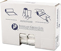 Inteplast 20-30 Gal Trash Can Liners - 10 Mic Thickness Natural Color - 500 Bags