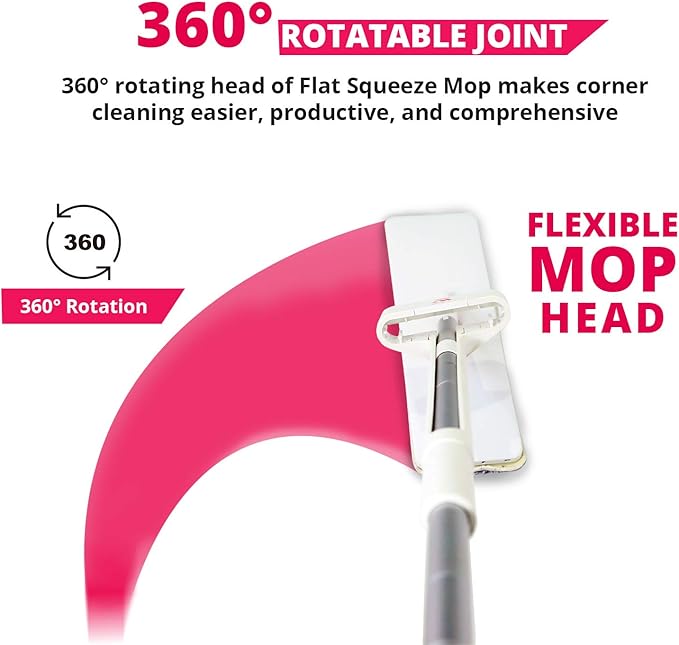 Microfiber Mop Floor Cleaning System