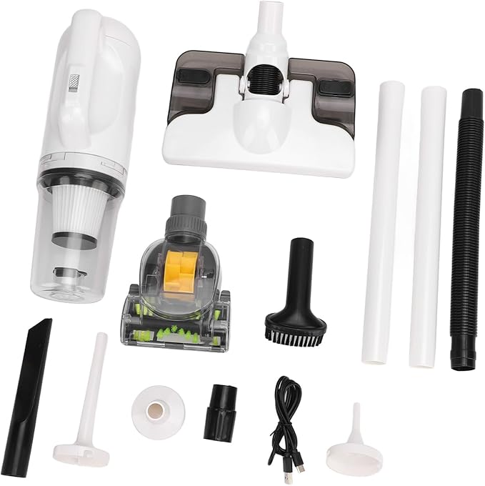 ZJchao Cordless Stick Vacuum Cleaner and Mop Combo Powerful 43000pa Suction 3 in 1 for Home