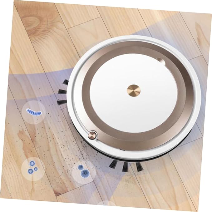 Smart Smartphone Control Compact Floor Mopping and Suction Upgraded for Home Use on Carpets and Hard Floors
