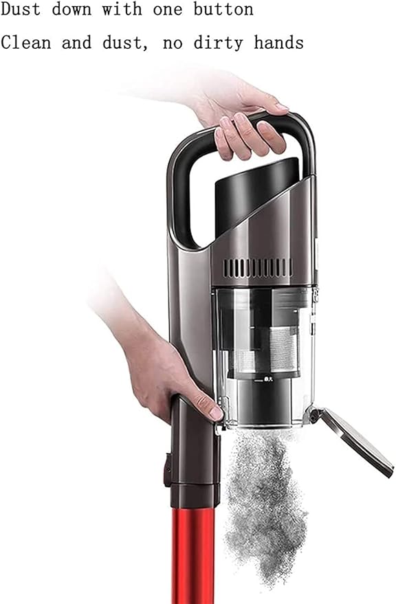 Vacuum Cleaner Cordless Vacuum Cleaner for Hard Floors Carpets &amp Hair Cordless Stick Vacuum Cleaner with Headlight &amp Quadruple Filtration