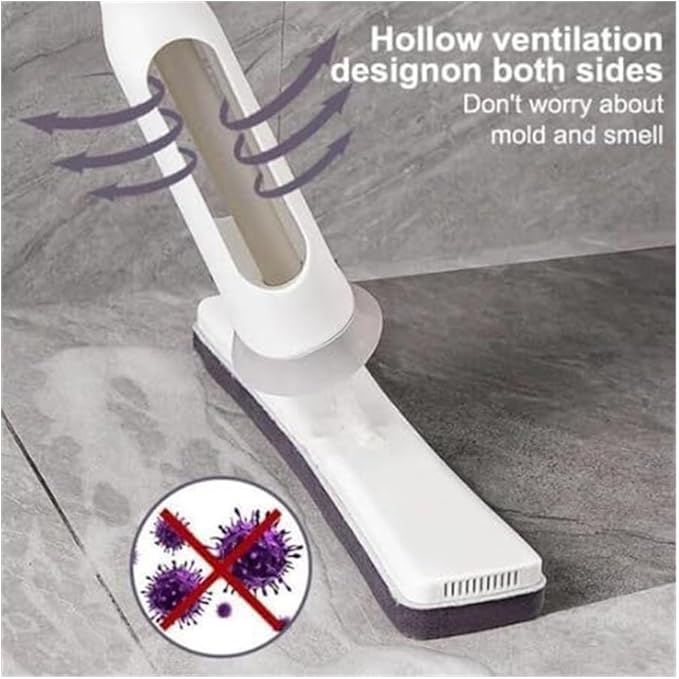 Lazy Person's Self-Washing Flat MopEasy Squeeze Butterfly Mop Self-Wash &amp Squeeze Dry Flat 360 Degree Rotating Hand-Free Wash Household Floor Effortless Cleaning 12027
