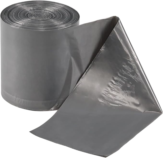 Rosebloom 18 Gallons Large Garbage Bags Large Trash Bags Gray 100 Counts