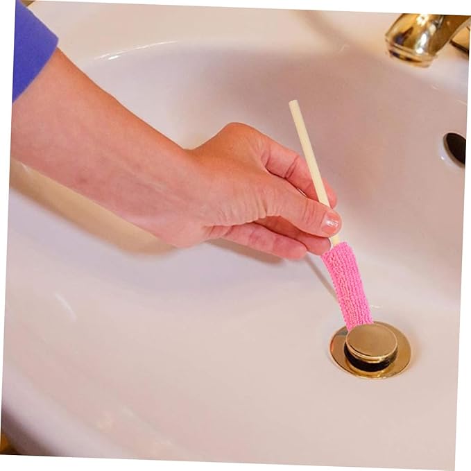 Zerodeko 48pcs Multi-Functional Cleaning Glass Bottle Brush Dish Brush Handle for Cleaning
