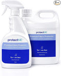 Fabric Protector Spray Bundle - 25.4 oz + 84.5 oz - Non Toxic Odorless Upholstery &amp Fabric Stain Guard for Couch Carpet Shoes Sofa Furniture - Water-Based &amp Long-Lasting Protection