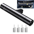 Car Air Vent Perfume Clip - Aromatherapy Air Freshener with 4 Essential Oil Sticks for Refreshing Aroma in Your Vehicle