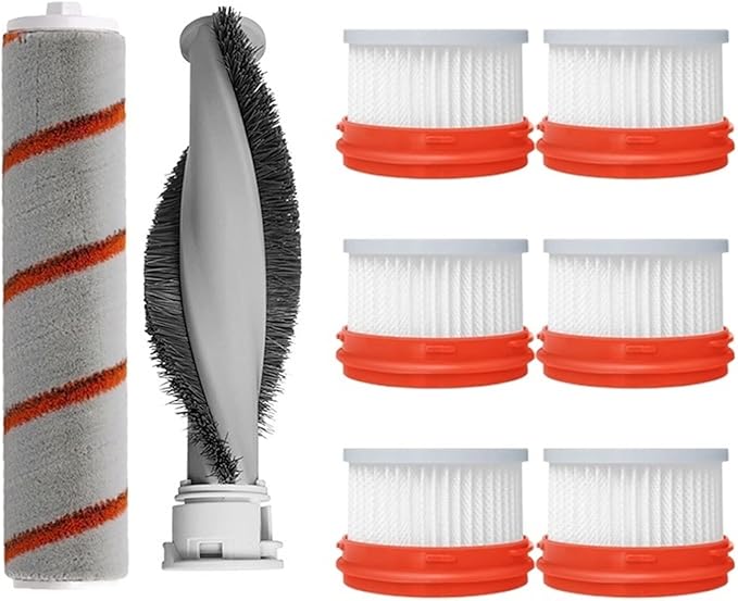 Compatible with Xiaomi Dreame V9 V10 V11 V8 V9B V9P XR Main Brush HEPA Filter Wireless Handheld Vacuum Cleaner (Color : Set 4)