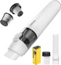 LiTHELi Handheld Vacuum Cleaner Cordless10000Pa Suction Power with Rechargeable U Battery Ultra Lightweight Mini Car Vacuumfor Car Home Pet and Other Crevices Yellow