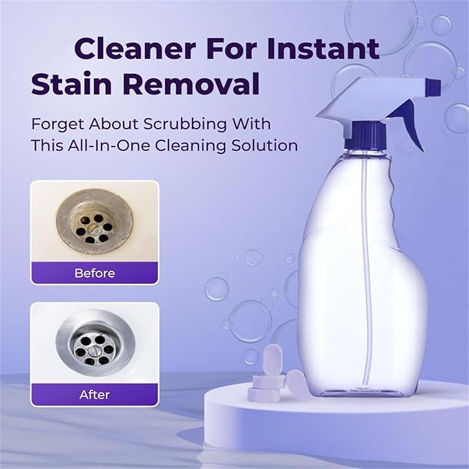 Cleanlix Cleaner Cleanlix Cleaning Spray Cleanlix Multi Purpose Cleaning System Cleanlix the Solution for Every Stain Cleanlix Spray with Concentrated Cleaning Tablets /831
