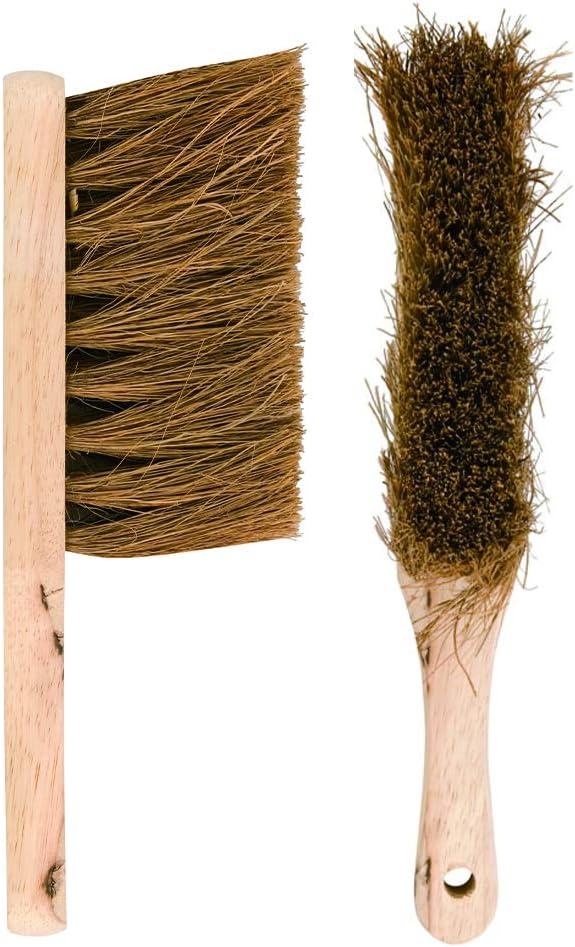 Elliott Natural Coconut Fibre FSC Certified Hand Brush with Soft Bristles – Heavy Duty Ideal for Indoor use Homes Kitchens and Spring Cleaning