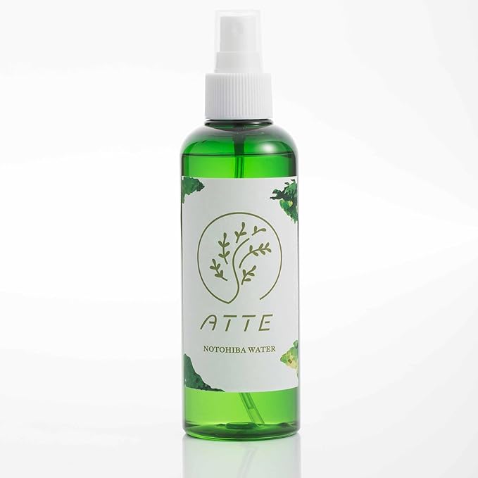 Hinoki Wood Water Deodorizer Spray - 100% Natural - 200 ml - Plant-Based Air Freshener - Odor Eliminator - Room Spray - Noto Hiba Cypress - Made in Japan