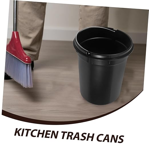 Cabilock Rubbish Bin for Wastebasket Handle Space-Saving Trash Holder for Bedroom Kitchen Bathroom and Living Room