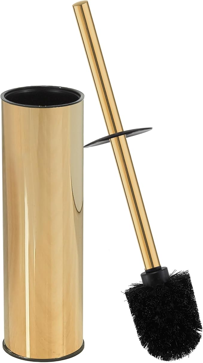 BGL Toilet Brush and HolderStainless Steel Toilet Brushes for Bathroom Toilet Bowl Brush