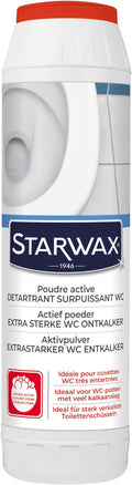 STARWAX - Toilet Descaler Cleaner Active Powder - Especially for Stubborn Residues - Renews Wall and Base of Toilet Bowl - Effective Even Underwater - Suitable for Septic Tanks - 1 kg