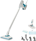BLACK+DECKER Steam Mop Floor and Handheld Steamer Multi-Purpose Steam Cleaner with 6 Attachments Corded (BHSM15FX08)