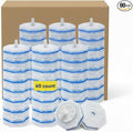 60 Count Toilet Wand Refills for Clorox4X Cleaning Power Toilet Bowl Cleaner Refill PadsDisposable Toilet Brush Scrubber Refills for Bathroom CleaningNo Falling Apart
