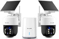 SOLIOM Security Cameras Wireless Outdoor4K Ultra HD for Day and Night No SubscriptionBuilt in RadarSolar Powered Cameras for Home Security 360° Pan Tilt Auto Tracking5G &amp 2.4G WiFi 2-Cam Ki