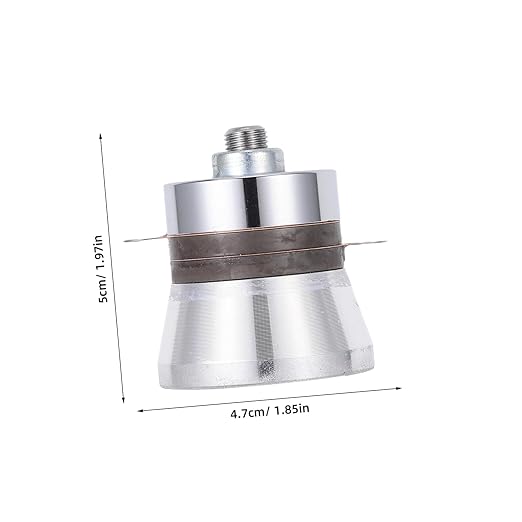 PRETYZOOM 60w Ultrasonic Dishwasher Cleaner Machine Sonic Head for Stainless Steel Glass Industrial Retainer Cleaner Household Restaurant Use
