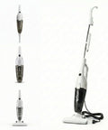 Stick Vacuum Cleaner 600W Corded Bagless Upright Vacuum for Carpet Hardwood Tile Floors Lightweight with Crevice Tool Picks Up Pet Hair Human Hair Great for Home Dorm Small Spaces