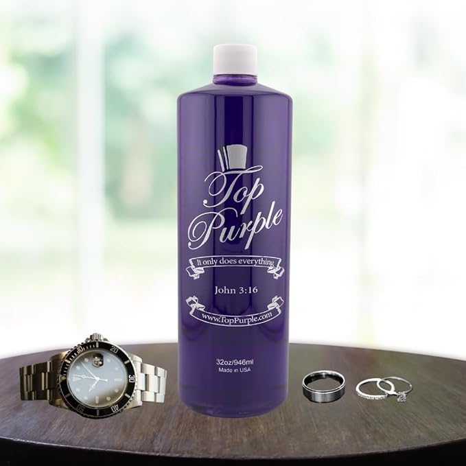Jewelry and More Cleaner 32 Ounce Refill &amp 2 Ounce Spray Bottle