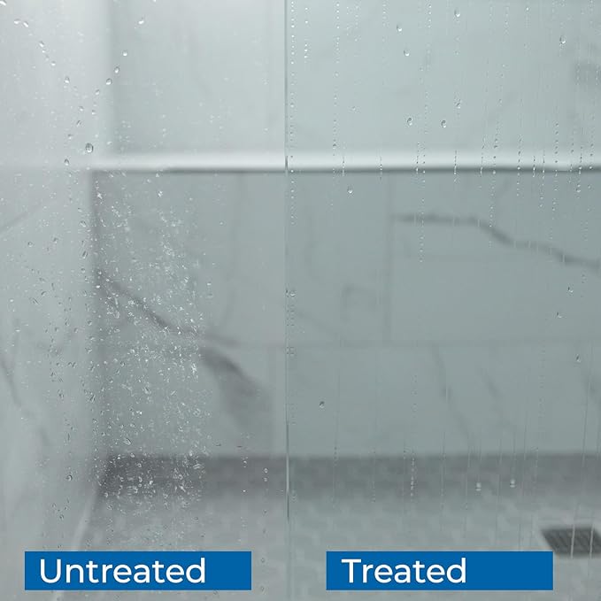 Mapei UltraCare Sealer for Glass Tiles &amp Shower Doors 12 oz Spray Easy-to-Use Protective Barrier for Water Repellency Reduces Soap Scum &amp Hard Water Buildup Keeps Glass Cleaner Longer