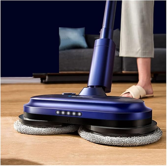 Steam Mop Cleaner 10-in-1 with Laminate/Hardwood/Tiles/Carpet Kitchen - Garment - Clothes - Pet Friendly Steamer Whole House Multipurpose Use (Color : Blue) (Blue)