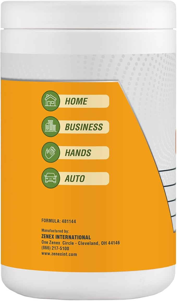 Magic EverVers Heavy Duty Cleaning Wipes - Single Sided Hand &amp Surface Towels | Powerful Moisturizers to Prevent Dry Hands | Waterless | Removes Grease Oil Dirt &amp more (2 Pack | 180 Sheets