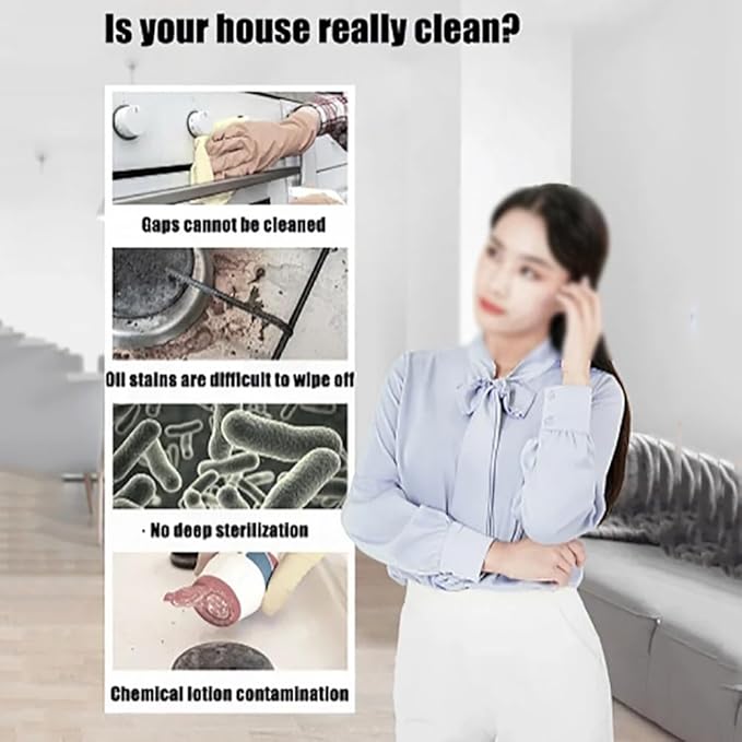 Steam Cleaner2000W Handheld Steam Cleaner1.8L Capacity Multipurpose Steamer For Home UseWith 2 Brush Heads And Automatic Air Jet HandleCleaning For CouchAutoFloor220V