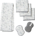 Kitchen Bundle in Laurel Grey Super Absorbent Reusable Towel Counter Cleaners and Washable Sponges Made from Recycled Materials Eco Friendly 6 Piece Cleaning Set