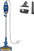Shark HV343AMZ Rocket Corded Stick Vacuum with Self-Cleaning Brushroll Lightweight &amp Maneuverable Perfect for Pet Hair Pickup Converts to a Hand Vacuum Crevice Upholstery Tools Blue/Silver