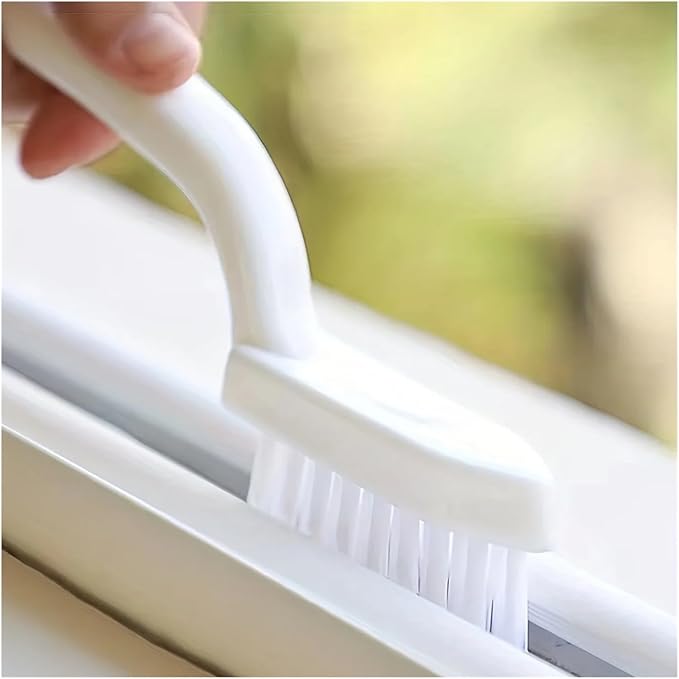 Compatible for 3 Pcs Convenient Window Groove Cleaning Brush Multipurpose Bathroom Tile Floor Gap Household Corner Tools ﻿