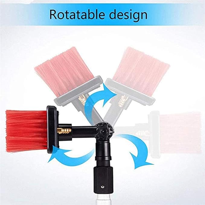 Water Fed Telespole Window Cleaning Extendable Brush Outdoor Window Solar Panel Cleaning High Window Cleaning Tools/7.2M