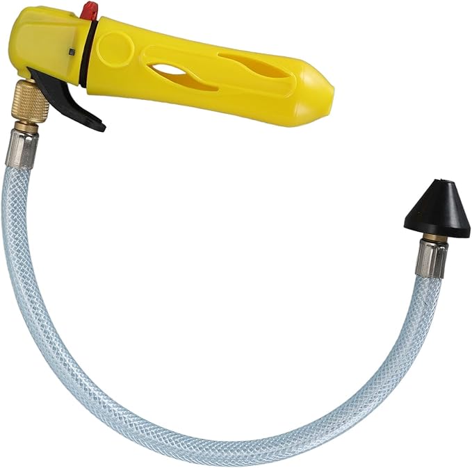 GLOGLOW Efficient CO2 Drain ABS Material Tool for AC Condensate Line Ideal for Home Cleanliness &amp HVAC Maintenance (Yellow)