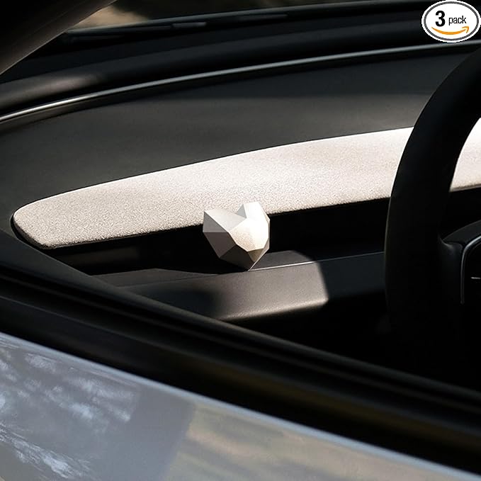 TPARTS Air Freshener for Tesla Model 3 Model Y Cyberheart Scents Diffuser with 3 Scent Refills Fits for All Tesla Model 3/Y Airvent (Including New Model Y Juniper 2025+)