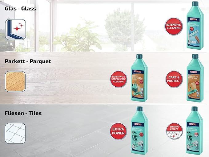 Leifheit Parquet Cleaner Laminate Cleaner 1 l Cleaning Bottle 41415