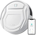 Lefant Robot Vacuum Cleaner Strong Suction 120 Mins Runtime Slim Low Noise Automatic Self-Charging Wi-Fi/App/Alexa Control Ideal for Pet Hair Hard Floor and Daily Cleaning M210
