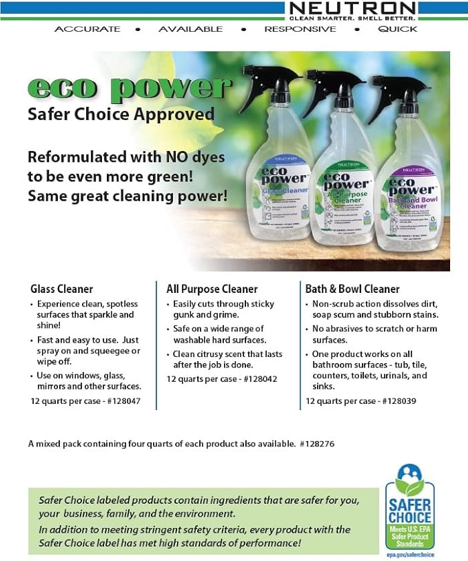Neutron Industries Eco-Power Bath &amp Bowl Cleaner 32oz