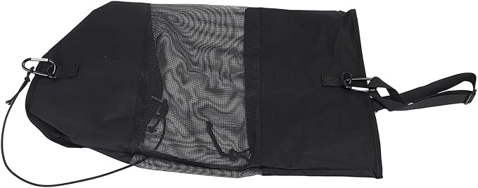 Boat Trash Bag Nylon Mesh Reusable Portable Boat Garbage Container with Lanyard for Outdoor Seaside