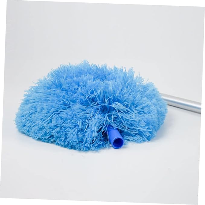 Extendable Duster Handle for High Ceilings Ceiling Fan Cleaning Cobweb Removal Flexible Microfiber -Saving Storage for