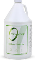 Zero Odor - Pet Odor Eliminator for strong odor Eliminate Air &amp Surface Odors – Patented Molecular Technology Best For Carpet Furniture Beds Smell Great Again (128 Ounces)