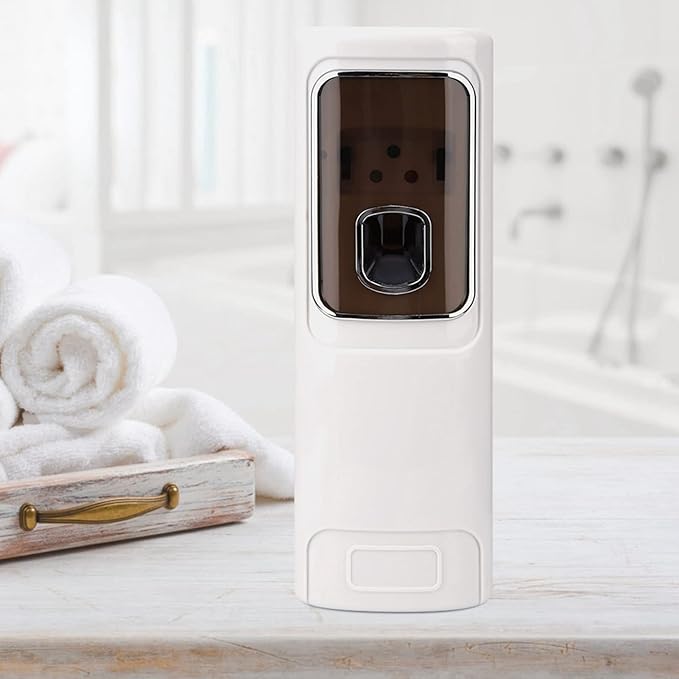 Automatic Air Freshener Spray Dispenser Aerosol Spray Indoor Fragrance Dispenser Perfume Air Freshener Remote Control for Home 300ML