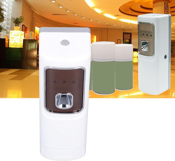Wall Moted Automatic Perfume Dispenser Fragrance Dispenser Auto Air Freshener Dispenser for Bathroom Hotel Office