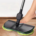 Ultra-Light Cordless Mop High-Efficiency Electric Floor Scrubber with Rechargeable Cleaner for Laminate Wood Tile Ergonomic Handle Low Noise Operation Reusable PadsIncludes 2 PCS Cleaning Cloths