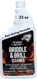 Black Diamond Stoneworks Griddle &amp Grill Cleaner – Flat Top Griddle Cleaner Non-Caustic Food-Contact Safe Unscented Residue-Free Stainless &amp Cold-Rolled Steel 32 fl oz (32)