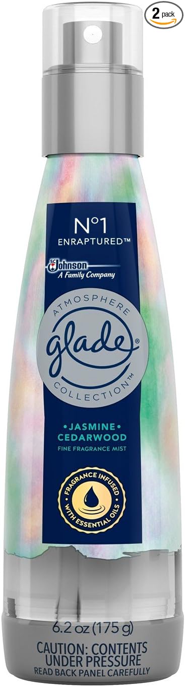 Glade Atmosphere Fine Fragrance Mist #1 Enraptured 6.2 oz (Pack of 2)