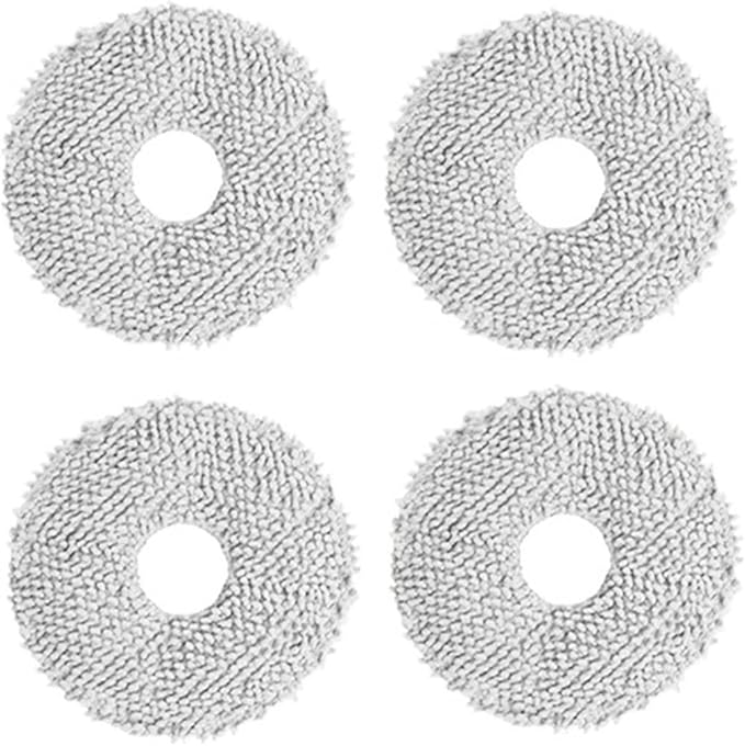 Compatible for Dreame L10s Pro Mop Plate Accessories Compatible for Dreame L10s Ultra W10s W10s Pro Mop Tray Mopping Holder Mount Spare Parts (Color : Mop4pc-cm)
