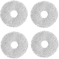 Compatible for Dreame L10s Pro Mop Plate Accessories Compatible for Dreame L10s Ultra W10s W10s Pro Mop Tray Mopping Holder Mount Spare Parts (Color : Mop4pc-cm)