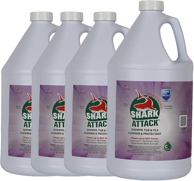 SHARK ATTACK ProFoam - Heavy Duty Foaming Bathroom Cleaner - 1 Gal (4)